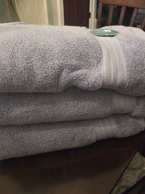 Charisma Blue Bath Sheet Set Of 3